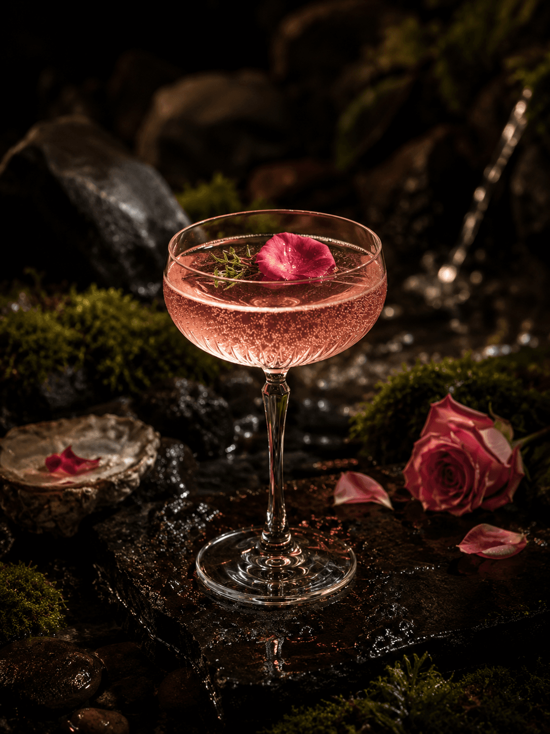 Boisson signature présentée dans une expérience Vistaire