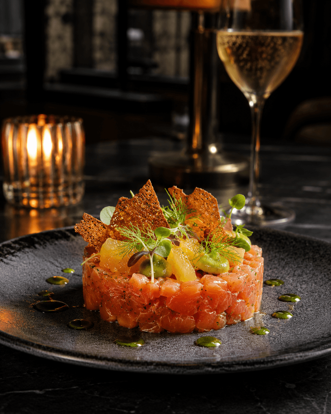 Photo du plat : Tartare de saumon Label Rouge